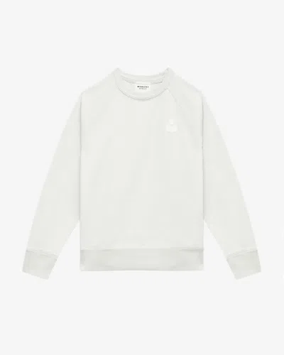 Etoile Milla Sweatshirt In Light Blue And Ecru