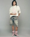 Isabel Marant Étoile Mindy Sweatshirt In Ecru