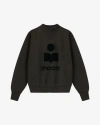 Isabel Marant Étoile Marant Etoile Women Moby Logo Cotton Sweatshirt In Multi