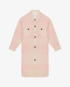 Isabel Marant Étoile Montizi Coat In Light Pink