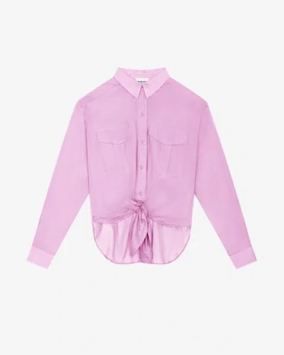 Etoile Nath Shirt In Mauve