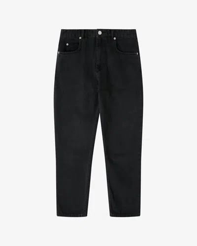 Isabel Marant Étoile Nea Slim Jeans In Black