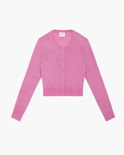Isabel Marant Étoile Nity Cardigan In Purple
