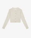 Isabel Marant Étoile Nity Cardigan In Sand