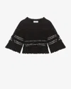 Isabel Marant Étoile Oberteil Frizy In Black