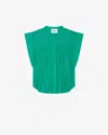 Isabel Marant Étoile Oberteil Leaza In Green