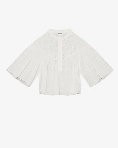 Isabel Marant Étoile Oberteil Safi In White