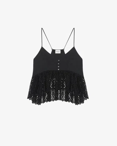 Isabel Marant Étoile Oberteil Sogane In Black