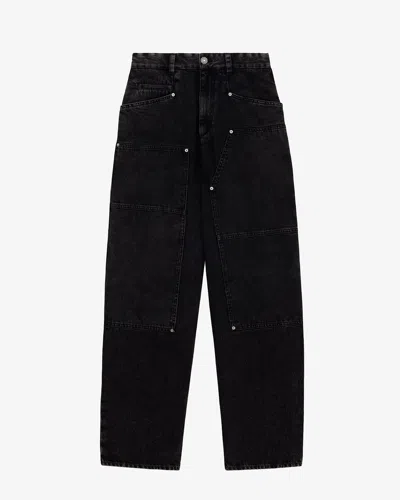 Isabel Marant Étoile Ophra Pants In Black