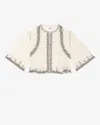 Isabel Marant Étoile Perkins Top In Ecru