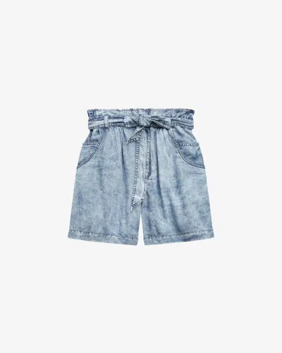 Isabel Marant Étoile Pierine Shorts In Blue