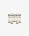 Isabel Marant Étoile Piyae Top In Ecru