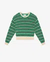 Isabel Marant Étoile Pullover Hilo In Mint Green