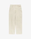 Isabel Marant Étoile Rock Dilda Aus Baumwolle In White