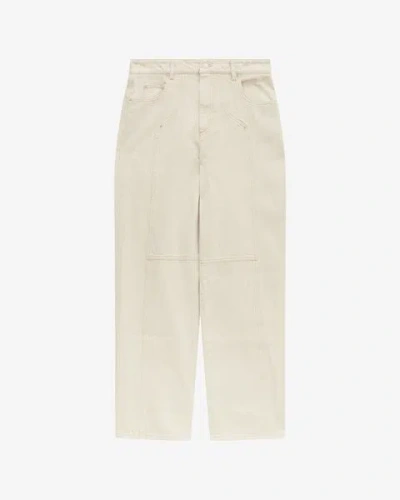 Isabel Marant Étoile Rock Dilda Aus Baumwolle In White
