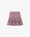 Isabel Marant Étoile Rock Naomi In Raspberry-black