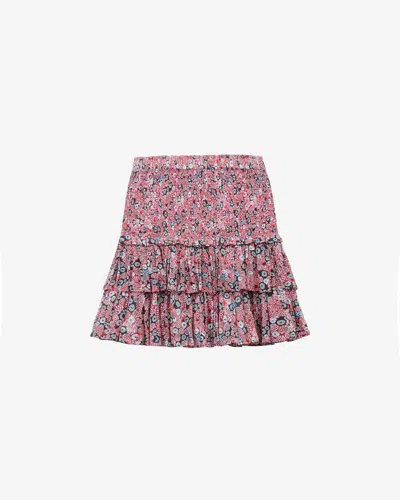 Isabel Marant Étoile Rock Naomi In Raspberry-black