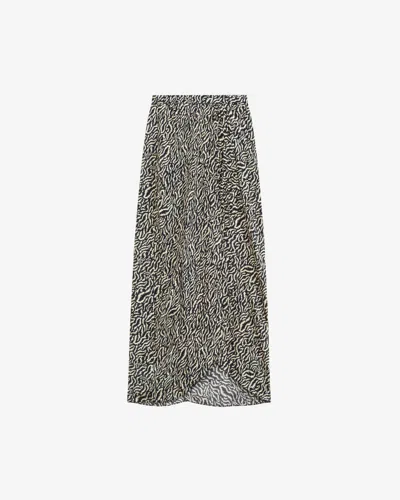 Isabel Marant Étoile Rock Vanille In Ecru And Black