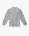 Isabel Marant Étoile Salika Top In Ecru