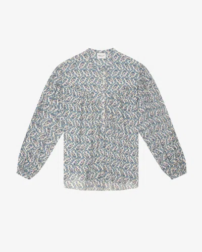 Isabel Marant Étoile Salika Top In Ecru