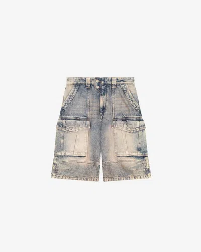 Isabel Marant Étoile Shorts Hortens In Pinkish Blue