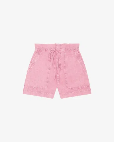 Isabel Marant Étoile Shorts Ipolyte In Pink