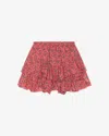 Isabel Marant Étoile Shorts Jocadia In Cranberry