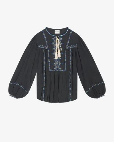 Isabel Marant Étoile Silekia Top In Black