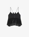 Isabel Marant Étoile Oberteil Sogane In Black