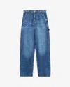 Isabel Marant Étoile Isabel Marant Etoile Solene Loose Fit Denim Jeans In Blue