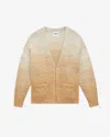 Isabel Marant Étoile Danea Gradient Cardigan In Honey
