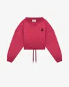 Isabel Marant Étoile Sweatshirt Margo In Pink
