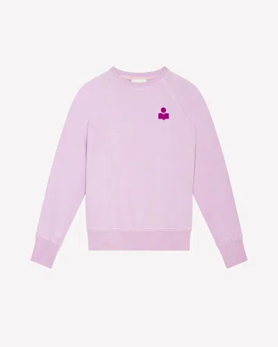 Isabel Marant Étoile Sweatshirt Milla In Lilac-purple