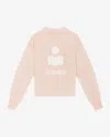 Isabel Marant Étoile Sweatshirt Moby In Pearl Rose-ecru