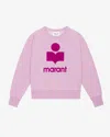 Isabel Marant Étoile Moby Sweatshirt In Purple
