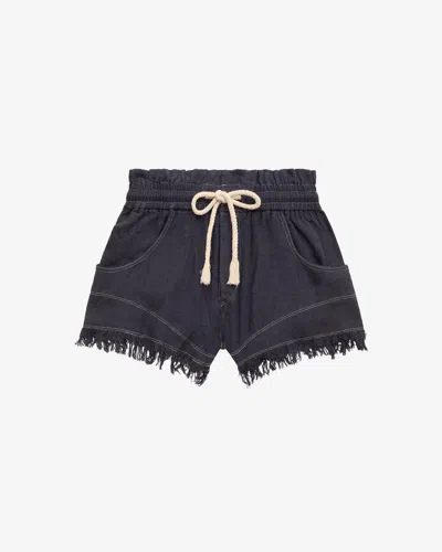 Isabel Marant Étoile Talapiz Shorts In Black