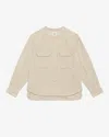 Isabel Marant Étoile Tecoyo Top In Ecru