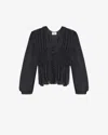 Isabel Marant Étoile Top Axeline In Black