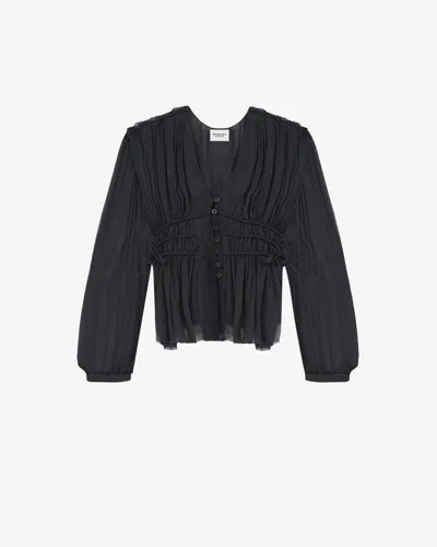 Isabel Marant Étoile Top Axeline In Black