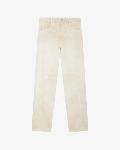 Isabel Marant Étoile Valeria Pants In Ecru