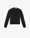 Isabel Marant Étoile Valmira Embroidered Linen And Cotton Blouse In Black