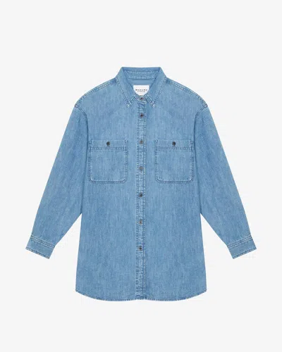 Isabel Marant Étoile Verane Shirt In Blue