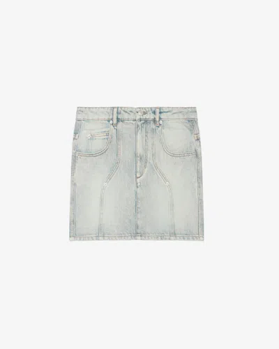 Isabel Marant Étoile Vesna Top In Light Blue