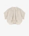 Isabel Marant Étoile Viviana Blouse In Ecru
