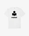 Isabel Marant Étoile Zewel Logo T-shirt In White