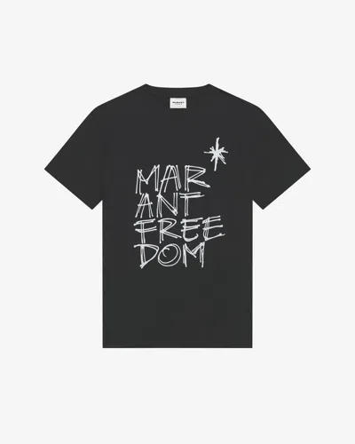 Isabel Marant Étoile Zoeline T-shirt In Black