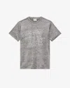 Isabel Marant Étoile Zoeline T-shirt In Gray-silver