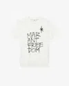 Shop Isabel Marant Étoile Zoeline T-shirt In White