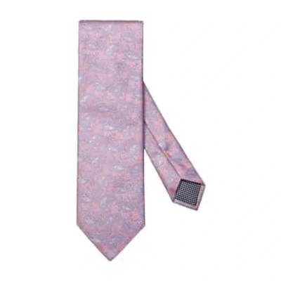 Eton - Paisley Print Silk Tie In Pink 10001139852