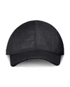 Eton Brushed Wool Cap With Knitted Back In Navy Blue